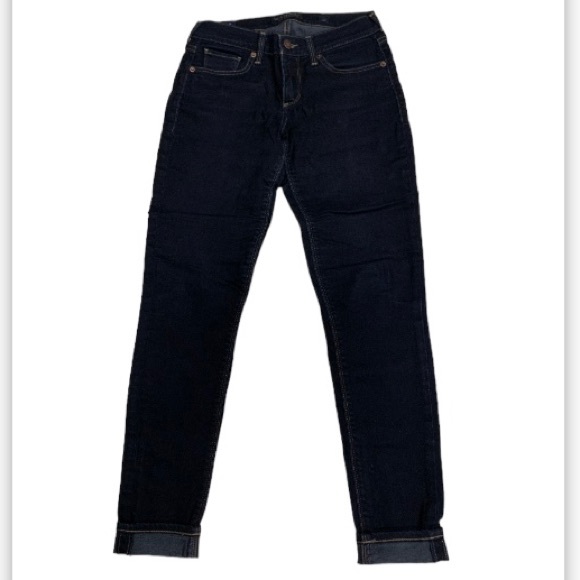 LUCKY BRAND Dark Wash Skinny Jeans - Size 26 - Picture 5 of 11